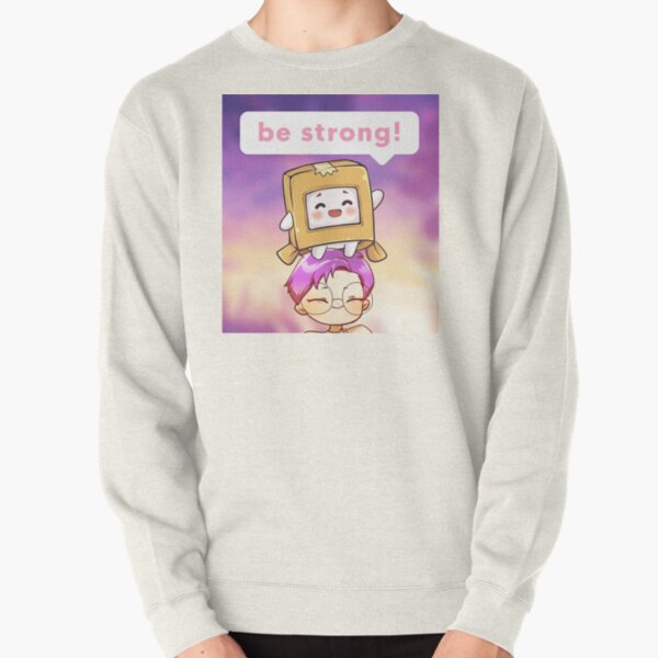 Lankybox be strong  Pullover Sweatshirt RB1912 product Offical lankybox Merch