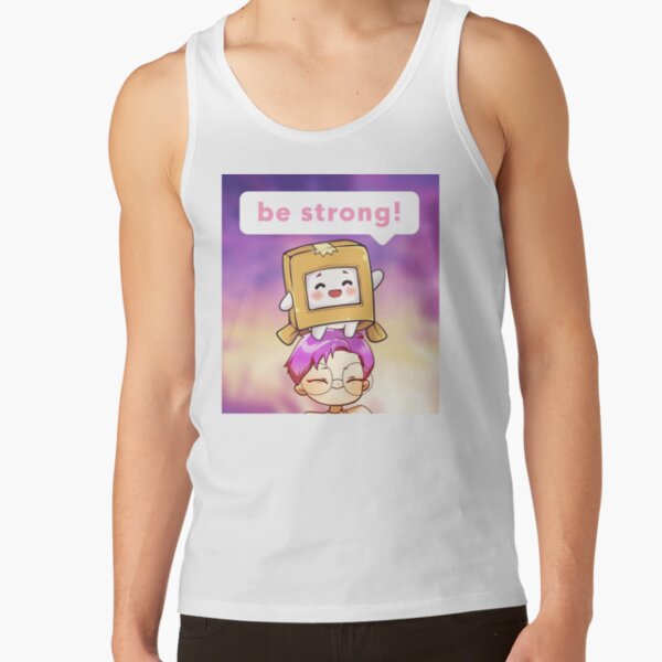 Lankybox be strong  Tank Top RB1912 product Offical lankybox Merch