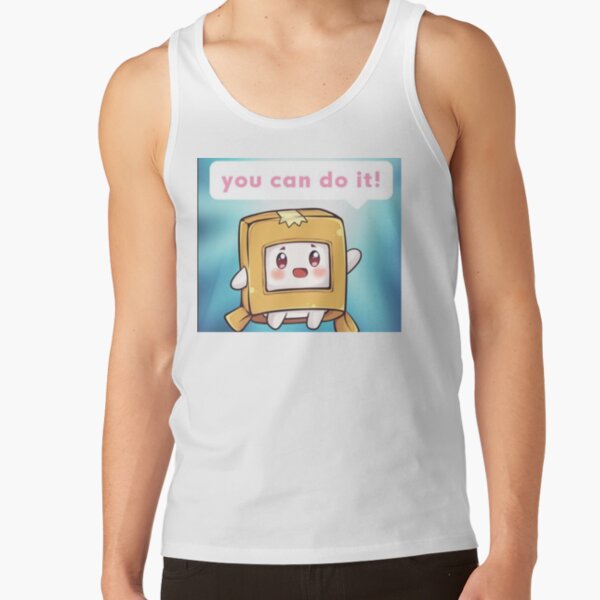 Lankybox you can do it  Tank Top RB1912 product Offical lankybox Merch