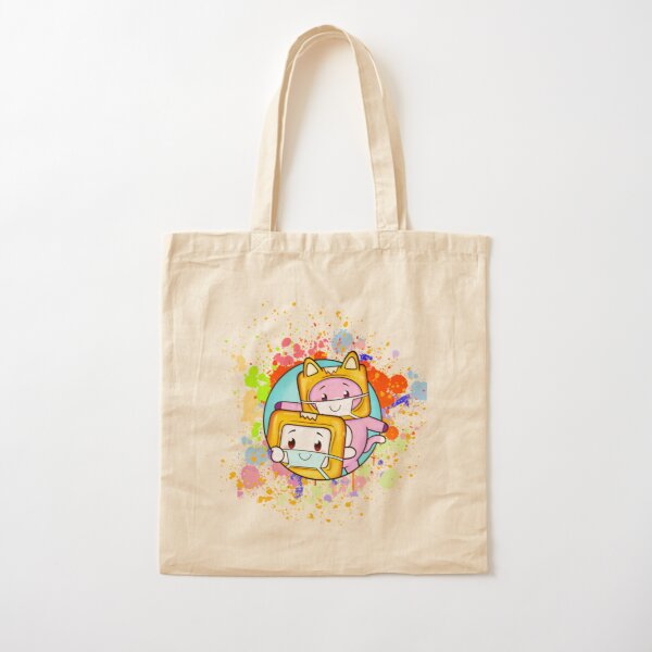 Lankybox Bags - beast gaming mr foxy and boxy lankybox Cotton Tote Bag ...