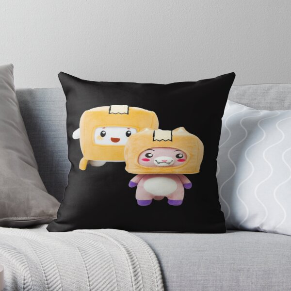 lankybox Throw Pillow RB1912 product Offical lankybox Merch