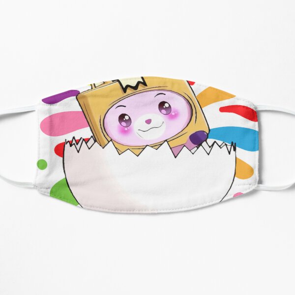 Lankybox childrens Flat Mask RB1912 product Offical lankybox Merch